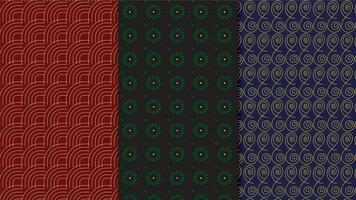 Modern  pattern design vector template