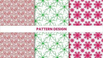 Modern floral pattern design vector template, colorful stylish abstract background for wallpapers, textile, packaging, design of luxury products.