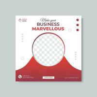 Modern professional abstract corporate and business promotion social media post and web banner  post design vector template.