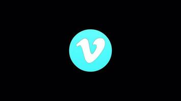 vimeo 3d logo boucle animation, renforcer votre projets faire appel avec Animé social médias logos video