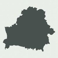 High detailed isolated map - Colombia vector