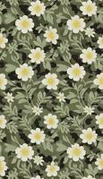 Floral camouflage pattern, A pattern that is both beautiful and functional. photo