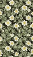 Floral camouflage pattern, A pattern that is both beautiful and functional. AI Generative photo