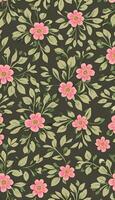Floral camouflage pattern, A pattern that is both beautiful and functional. photo