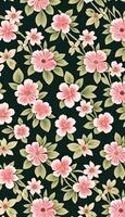Floral camouflage pattern, A pattern that is both beautiful and functional. photo