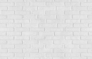 Brick white wall. Natural background with textured surface. photo