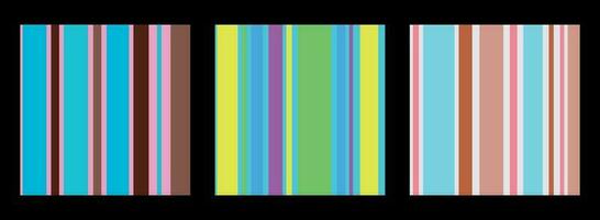 Striped pattern in retro colors. vector illustration
