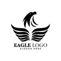 águila logo diseño vector, vector ilustración, empresa logo