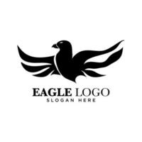 águila logo diseño vector, vector ilustración, empresa logo