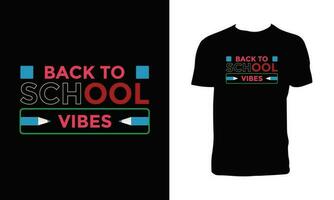 Back To School Typography T Shirt Design Bundle vector