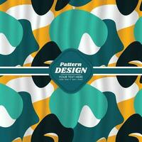 modern abstract background design with layers of textured material random geometric pattern vector