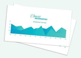 Business data visualization. vector template