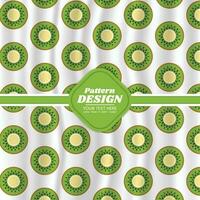 fruit pattern background design vector