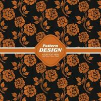 floral pattern design vector