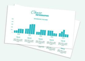 Business data visualization. vector template