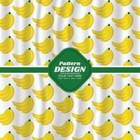 fruit pattern background design vector