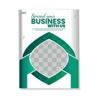 Corporate identity cover business vector design, advertising abstract background, Modern magazine layout template, Annual report for presentation.