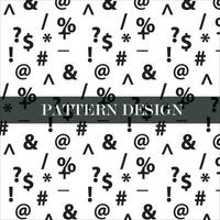 seamless pattern design. vector