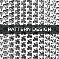 seamless pattern design template vector