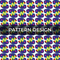 seamless pattern design vector