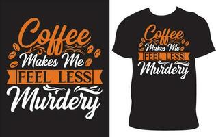 This funny coffee quote t-shirt designs is perfect for coffee lovers and people who just love coffee. This coffee designs is great gift idea for your friends, brother and family members. vector