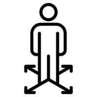 mentor icon line vector design elements pictograms wed logo and infographics
