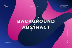Abstract Background Wave Modern was created with a modern and minimalist aesthetic in mind. It's perfect for a landing page or web app, and would also make a great mobile app background vector