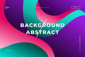 Abstract Background Wave Modern was created with a modern and minimalist aesthetic in mind. It's perfect for a landing page or web app, and would also make a great mobile app background vector