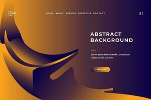 Abstract Background Wave Modern was created with a modern and minimalist aesthetic in mind. It's perfect for a landing page or web app, and would also make a great mobile app background vector