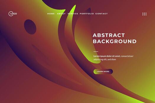 Abstract Background Wave Modern was created with a modern and minimalist aesthetic in mind. It's perfect for a landing page or web app, and would also make a great mobile app background vector
