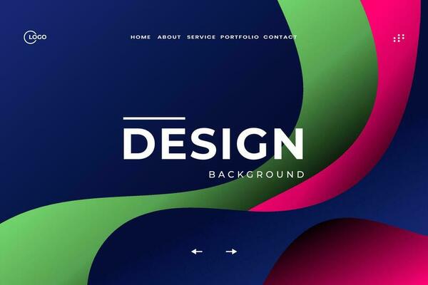 Abstract Background Wave Modern was created with a modern and minimalist aesthetic in mind. It's perfect for a landing page or web app, and would also make a great mobile app background