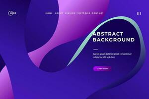 Abstract Background Wave Modern was created with a modern and minimalist aesthetic in mind. It's perfect for a landing page or web app, and would also make a great mobile app background vector