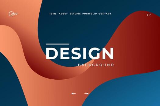 Abstract Background Wave Modern was created with a modern and minimalist aesthetic in mind. It's perfect for a landing page or web app, and would also make a great mobile app background vector