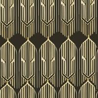 Pattern Art Deco gold, minimalist, and geometric elements, perfect use this pattern for Art Deco home, wallpaper, pillow covers, wall decals, leggings vector