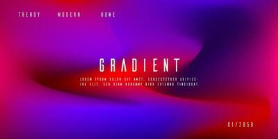 Abstract color gradient, modern blurred background and texture, template with an elegant design concept, minimal style composition, Trendy Gradient  for your graphic design vector