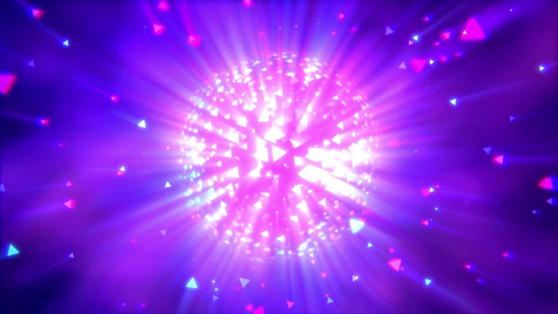 Fantasy lights background, Vivid Color Particles. Abstract motion