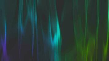 Soft green dream fire vertical background. 2D rendering abstract background video