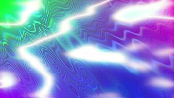 Colorful gradient blue wavy background. 2D rendering abstract background video
