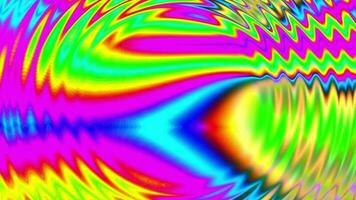 Warp puddle colorful swirl background animation. 2D computer rendering pattern video