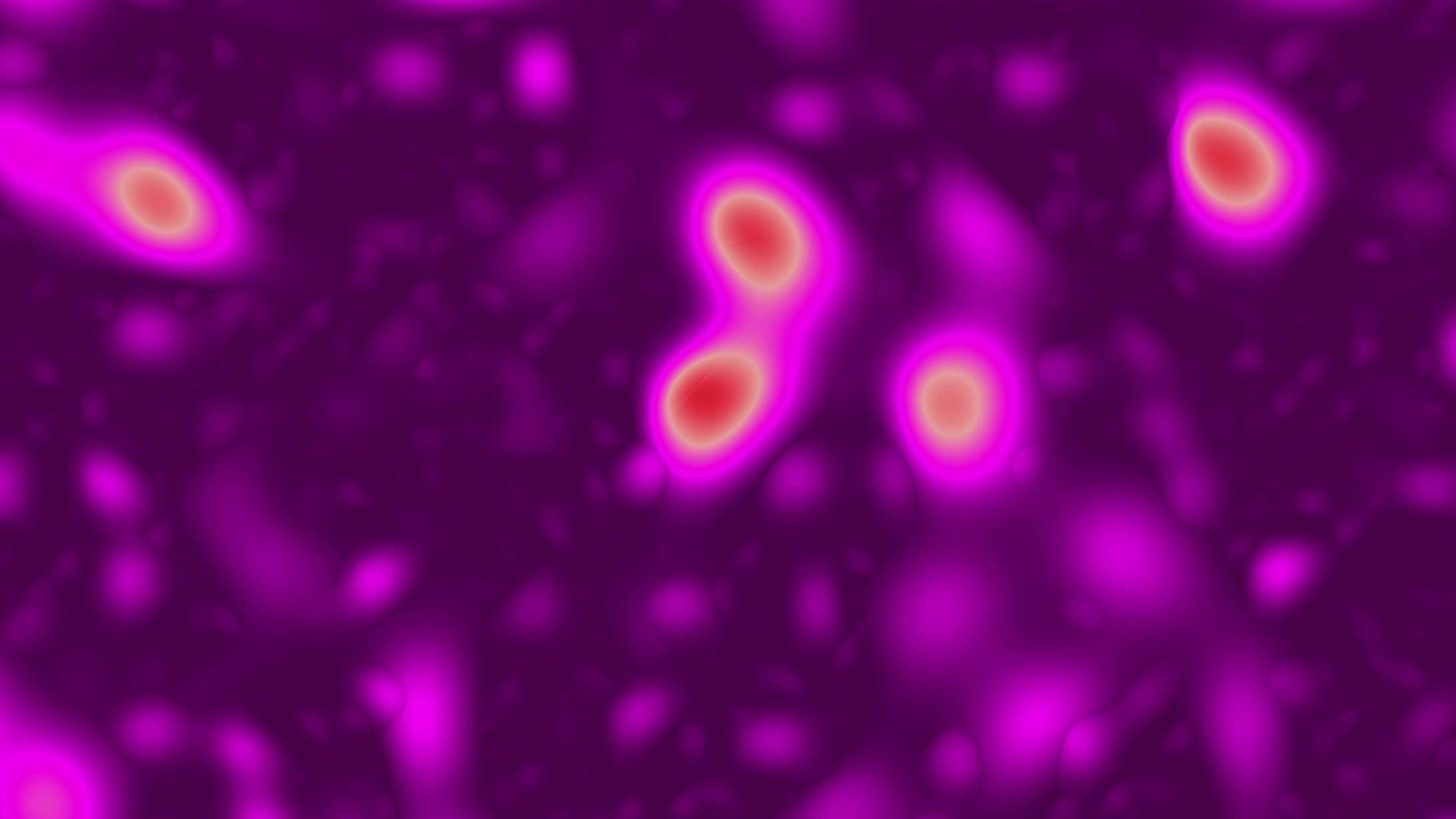 Purple red turbulence noise animation background. 2D computer rendering