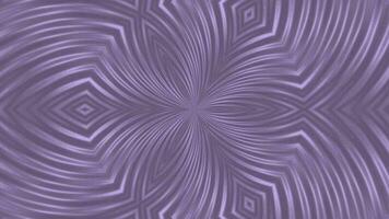 Kaleidoscope purple color animation. 2D computer rendering motion graphic video