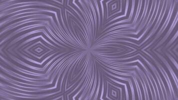 Kaleidoscope purple color animation. 2D computer rendering motion graphic video