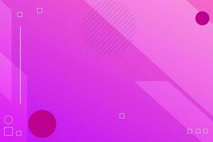 Modern graphic element with memphis style geometric shapes. Gradient Dynamic abstract composition Vector illustration. Design element for web banners, posters, lines, colorful, gradation, business.