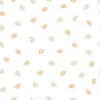 vector seamless pattern flat floral background