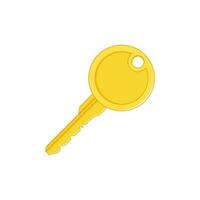 key icon vector illustration. isolated on white background