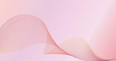 abstract background wave line with gradient color vector