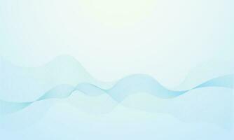 Modern banner with a Curved Abstract Background waves design vector