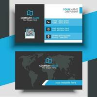 A Creative Modern Professional Business Card Design Template vector