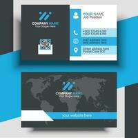 A Creative Modern Professional Business Card Design Template vector