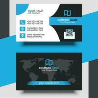 A Creative Modern Professional Business Card Design Template vector